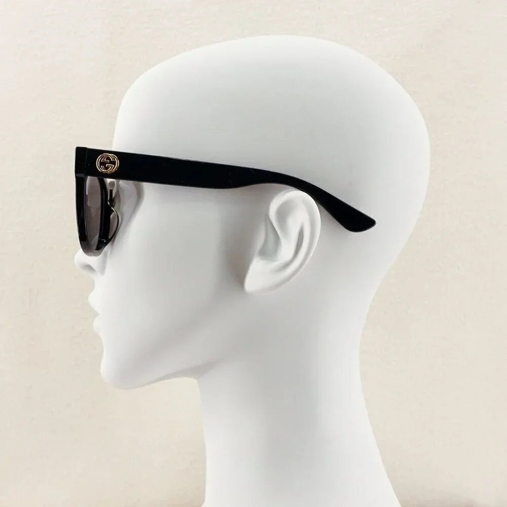Gucci GG0034 Unisex Sunglasses Black Gray OS - Picture 11 of 15